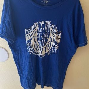 COPY - True Religion shirt, size L, color :blue